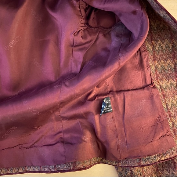 SASSON vintage wool-blend blazer. Classy. Size 6/7. - Picture 11 of 15